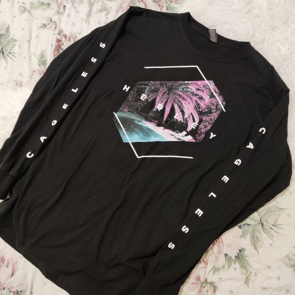 Hedley merch cageless tour long sleeve shirt